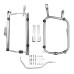 RP5536-1026S Motorcycle Saddlebag Support Rack Side Pannier for Kawasaki Versys-X 300 2017-2020