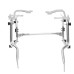 RP5536-1028S Motorcycle Saddlebag Support Rack Side Pannier for Honda CB400X NX400
