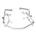 RP5536-1030S Motorcycle Saddlebag Support Rack Side Pannier for BMW G310GS 2017-Later
