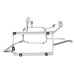 RP5536-1031S Motorcycle Saddlebag Support Rack Side Pannier for BMW F750GS F850GS/ADV 2018-2023