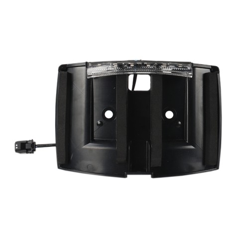 RP6630-1131 Motorcycle Curved LED Light License Plate for Harley Touring Models 2009-Later