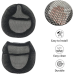 RP7740-1053B Motorcycle Anti-Slip 3D Mesh Fabric Seat Cover Breathable Waterproof Cushion for Kawasaki Ninja 650 Z650 2017-2024