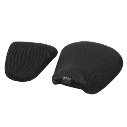 RP7740-1053B Motorcycle Anti-Slip 3D Mesh Fabric Seat Cover Breathable Waterproof Cushion for Kawasaki Ninja 650 Z650 2017-2024