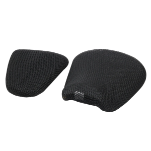 RP7740-1053B Motorcycle Anti-Slip 3D Mesh Fabric Seat Cover Breathable Waterproof Cushion for Kawasaki Ninja 650 Z650 2017-2024