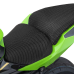 RP7740-1053B Motorcycle Anti-Slip 3D Mesh Fabric Seat Cover Breathable Waterproof Cushion for Kawasaki Ninja 650 Z650 2017-2024