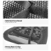 RP7740-1053B Motorcycle Anti-Slip 3D Mesh Fabric Seat Cover Breathable Waterproof Cushion for Kawasaki Ninja 650 Z650 2017-2024