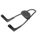 RP7771-2093B Motorcycle Rear Passenger Sissy Bar Black Backrest Pad for Harley Softail Low Rider Fat Bob Breakout 2018-Later