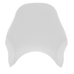 RP8810-0010E Motorcycle Windshield Round Lights Street Bike Windscreen Screen Glass Universal