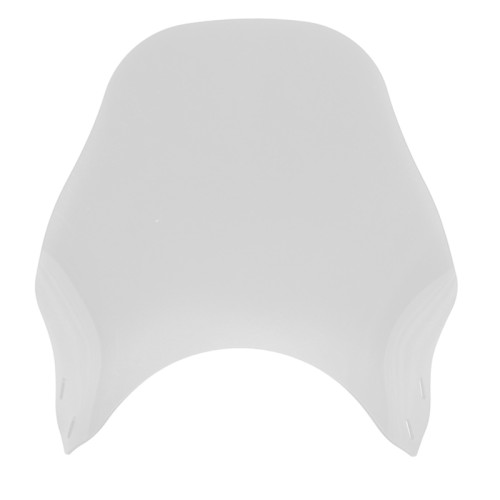 RP8810-0010E Motorcycle Windshield Round Lights Street Bike Windscreen Screen Glass Universal