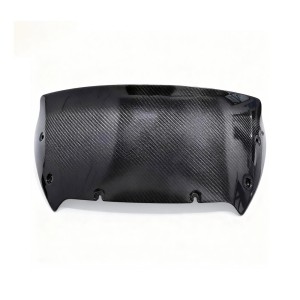 RP8810-1040F Motorcycle 9' Carbon Fiber Windshield for Harley CVO Road Glide FLTRXSE 2023-Later