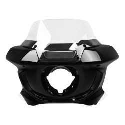 RP8840-1058B Motorcycle Headlight Fairing Windshield for Harley Softail Low Rider ST FXLRST Models Softail Low Rider El Diablo FXRST Models