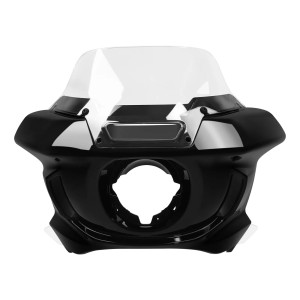 RP8840-1058B Motorcycle Headlight Fairing Windshield for Harley Softail Low Rider ST FXLRST Models Softail Low Rider El Diablo FXRST Models