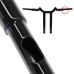 RP9910-2139 10" Motorcycle Sharp T-Bars Handlebar for Harley-Davidson Dyna, Softail and Sportster