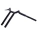 RP9910-2139 10" Motorcycle Sharp T-Bars Handlebar for Harley-Davidson Dyna, Softail and Sportster