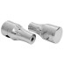 RP9920-1081 Handlebar riser clamp set 3" for 1"-25,4mm bars for Harley Sportster Dyna Bobber Chopper