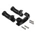 RP9920-1121 1-1/4" Mount Handlebar Risers Height 5" for Harley Dyna Softail Touring