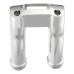 RP9920-1121 1-1/4" Mount Handlebar Risers Height 5" for Harley Dyna Softail Touring