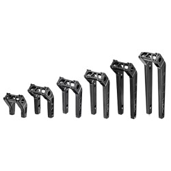 RP9920-1162 1" Mount Handlebar Risers Height 4" for Harley Dyna Softail Sportster 1200 883