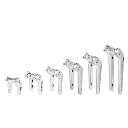 RP9920-1173 1-1/4" Mount Handlebar Risers Height 14" for Harley Dyna Softail Touring