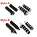 RP9930-2029 Universal Rubber and Aluminum 22mm Handlebar Grips