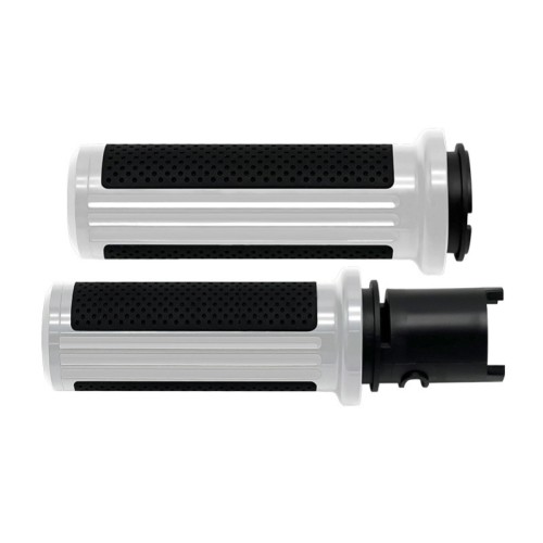 RP9930-2097 Motorcycle 1" 25mm CNC Edge Cut Handlebar Hand grips for Harley Touring Road King Street Glide FLTRX 2024-Later