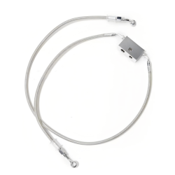 RP9950-1066 Motorcycle 6" Handlebar Brake Oil Hose Line for Harley Softail With ABS 2018-2025
