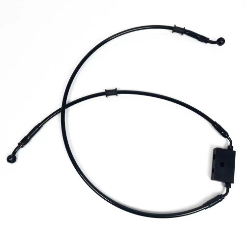 RP9950-1072 Motorcycle 4" Handlebar Brake Oil Hose Line for Harley Sportsters Model With ABS 2014-2022
