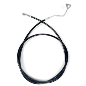 RP9950-1076 Motorcycle 12" Handlebar Brake Oil Hose Line for Harley Touring Road King Street Glide Road Glide Electra Glide Ultra Glide With ABS Models 2014-Later
