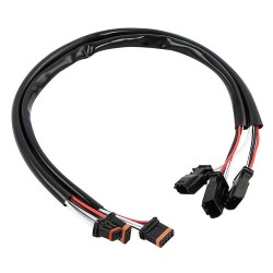 RP9950-5076B Motorcycle 10" CAN-Bus Handlebar Wiring Wire Extension Harness for Harley Touring 2014-later