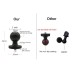 RP2240-1011B Universal Motorcycle Bike Camera Holder Handlebar Bracket Stand For Insta360 One R X & GoPro DJI YI Invisible Selfie Stick Accessory
