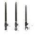 RP2240-1011B Universal Motorcycle Bike Camera Holder Handlebar Bracket Stand For Insta360 One R X & GoPro DJI YI Invisible Selfie Stick Accessory