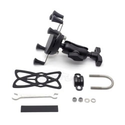 RP2270-1002B Universal Motorcycle6 Feet X-Shape Phone Mount Cell Phone GPS Stand Holder Handle bar Mounts