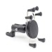 RP2270-1003B Universal Motorcycle6 Feet X-Shape Phone Mount Cell Phone GPS Stand Holder Handle bar Mounts& Mirror Mounts