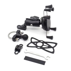 RP2270-1003B Universal Motorcycle6 Feet X-Shape Phone Mount Cell Phone GPS Stand Holder Handle bar Mounts& Mirror Mounts