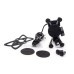 RP2270-1004B Universal Motorcycle Bike Handlebar X-Grip 3.5-6 Inch Cell Phone Mount Holder USB Charger