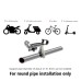 RP2270-1006B Universal Motorcycle Navigation Plate Bracket Holder GPS Phone Stand Handle Frame