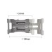 RP2270-1006B Universal Motorcycle Navigation Plate Bracket Holder GPS Phone Stand Handle Frame