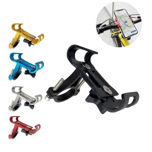 RP2270-1006B Universal Motorcycle Navigation Plate Bracket Holder GPS Phone Stand Handle Frame