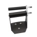 RP2270-1017B Windshied Mount Navigation Bracket GPS Smartphone Holder for KTM 390 Adventure 2020-Later KTM 790 Adventure/R 2019-Later KTM 890 Adventure/R 2020-Later