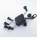 RP2270-1022B Universal Motorcycle 6 Feet X-Shape Phone Mount Cell Phone GPS Stand Holder Mirror Mounts