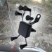 RP2270-1022B Universal Motorcycle 6 Feet X-Shape Phone Mount Cell Phone GPS Stand Holder Mirror Mounts