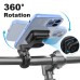 RP2270-1037 Universal Magnetic Snap-on Motorcycle Bike Phone Holder Stand Support