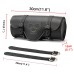 RP5500-5023B Motorcycle leather tool bag for cruiser retro scrambler fork roll bag