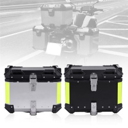 RP5510-2001 Motorcycle Aluminium top box   Top Case 35 Liters Black