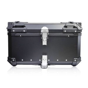RP5510-2007 Motorcycle Aluminium top box Top Case 65 Liters Silver