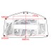 RP5515-1003 Motorcycle Trunk Lid Organizer Bag Tool Bags Case for Honda Gold Wing GL1800 Goldwing 2001-2017