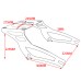 RP5520-1003B Detachable Tour Pack Rack for Indian Chief 2014-Later and more