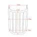 RP5520-2009 Backrest Luggage Rack for Indian Chief Classic 2014-Later and more