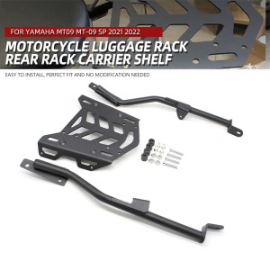 RP5520-3024B Motorcycle Accessories Motorcycle Luggage Rack for Yamaha MT-09/FZ09 2021-2023 Yamaha MT-09 SP 2021-2023