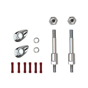 RP5520-4010C Sissy Bar Backrest Docking Hardware Kit for INDIAN SCOUT / SCOUT SIXTY 2015-2019